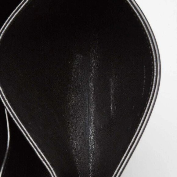 Celine Black Smooth Leather Small Pampille C Flap Bag - Picture 10 of 12